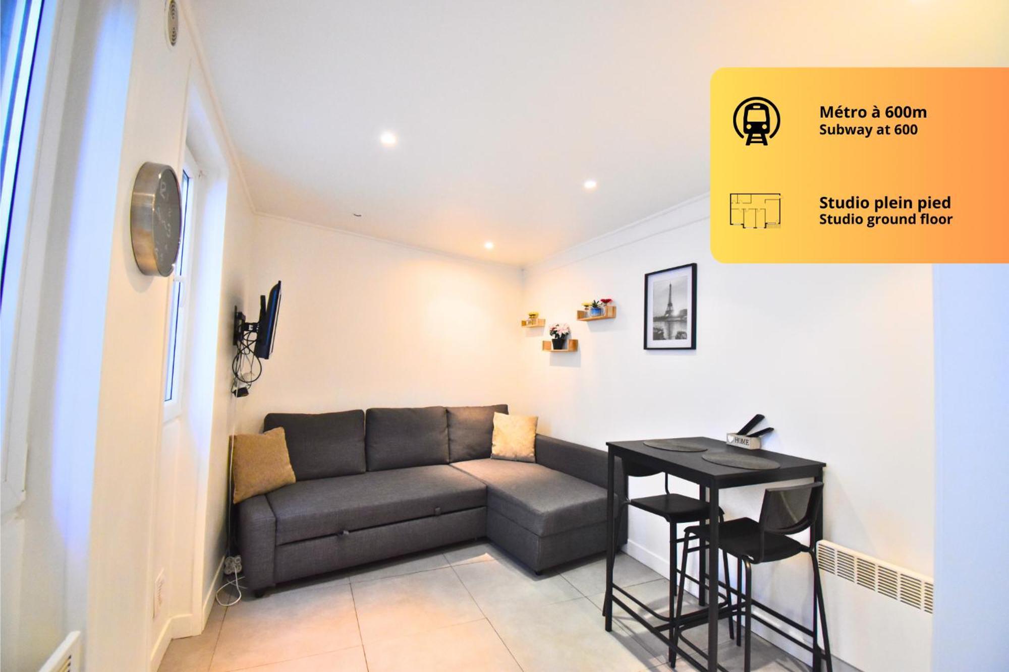 Ferienwohnung Urban Chic Paris Les Lilas Exterior foto